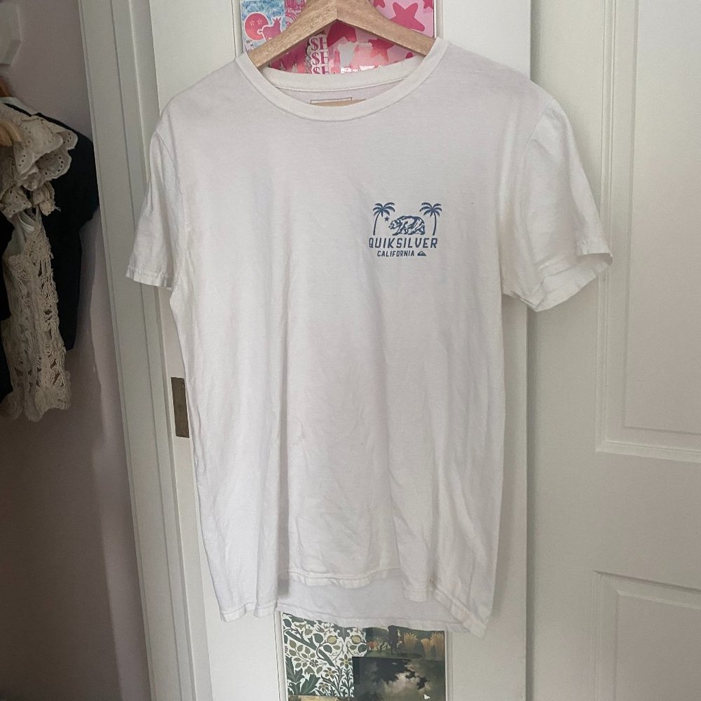 Quicksilver White Tee